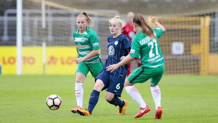 Fußball, Frauen, VfL Wolfsburg - SV Werder Bremen; Meret Wittje. xtgx