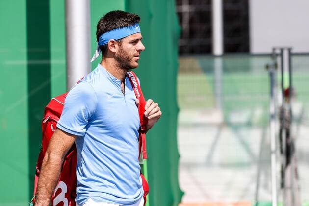 2016 Tennis Olympics RIO DE JANEIRO, RJ - 06.08.2016: 2016 TENNIS OLYMPICS - Juan Martin Del Potro (ARG) during the Tennis Rio Olympics 2016 held at the Olympic Tennis Centre. NOT AVAILABLE FOR LICENSING IN CHINA (Photo: Andre Chaco Fotoarena) x1172053x  AndrexChaco
