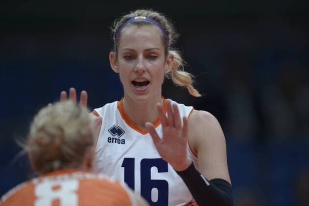 2016 Volleyball Olympics RIO DE JANEIRO, RJ - 06.08.2016: 2016 VOLLEYBALL OLYMPICS - STAM-PILON (NED) during the Volleyball Rio Olympics 2016 held in Maracanazinho. NOT AVAILABLE FOR LICENSING IN CHINA (Photo: Celso Pupo Fotoarena) x1172136x  CelsoxPupo