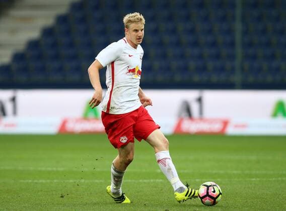 SOCCER - BL, RBS vs St.Poelten SALZBURG,AUSTRIA,06.AUG.16 - SOCCER - tipico Bundesliga, Red Bull Salzburg vs SKN Sankt Poelten. Image shows Martin Hinteregger (RBS). GEPAxpictures xFelixxRoittner