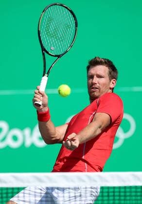 OLYMPICS - Olympic Summer Games 2016 RIO DE JANEIRO,BRAZIL,06.AUG.16 - OLYMPICS, TENNIS - Olympic Summer Games Rio 2016, doubles, men. Image shows Alexander Peya (AUT). GEPAxpictures xChristianxWalgram
