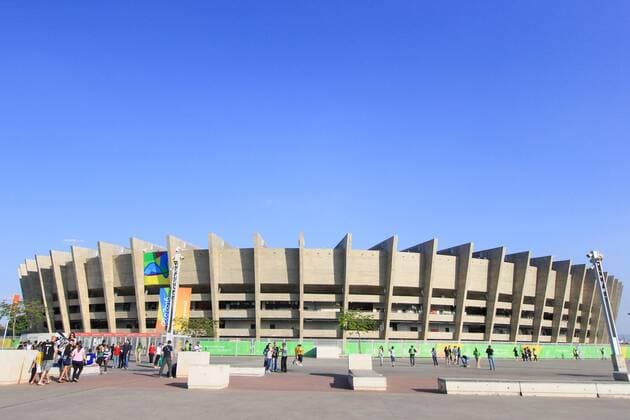 Olympics 2016 Football BH BELO HORIZONTE, MG - 06.08.2016: OLYMPICS 2016 FOOTBALL BH - The Mineirao is ready for the match between United States (USA) x France (FRA) at the Football Group G Olympic Women, the Olympics 2016 held in Mineirao Stadium in the host city Belo Horizonte, MG. (Photo: Dudu Macedo Fotoarena) x1172469x  DuduxMacedo