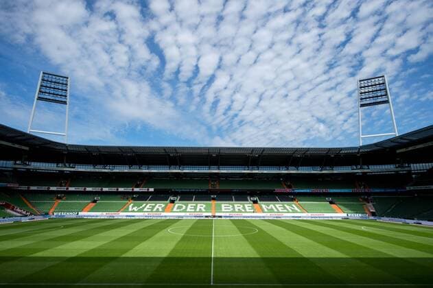7. August 2016: Bremen, Weserstadion: Fussball Testspiel: SV Werder Bremen - FC Chelsea: Innenansicht des Weserstadion in Bremen.