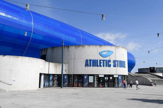 FOOTBALL : Le Havre AC vs Olympique Nimes - Ligue 2 - 05 08 2016 FEP Panoramic 