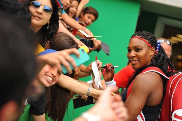 Bilder des Tages - SPORT Serena Williams (USA) - Olympia 2016 in Rio, Tennis - 07 08 16 Virginiebouyer panoramic 