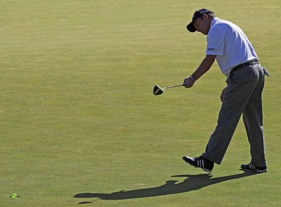 August 7, 2016 - Blaine, MN, USA - Joe Durant wins the playoff hole at 18 during the 2016 3M Championshionship Tournament on Sunday, Aug. 7. 3M Championship - ZUMAm67_