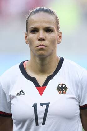 160809 Deutschland s Isabel Kerschowski - Fußball, Deutschland vs Kanada Nationalteam 9. August 2016 OS i Brasilia.  Copyright: CARLxSANDIN BB160809CS044