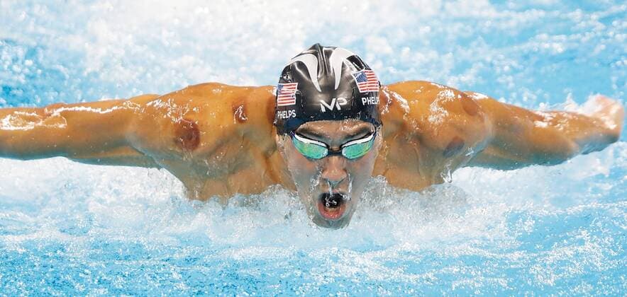 (160809) -- RIO DE JANEIRO, Aug. 9, 2016 -- Michael Phelps of the United States of America competes during the men?s 200m butterfly final of swimming at the 2016 Rio Olympic Games Olympische Spiele Olympia OS in Rio de Janeiro, Brazil, on Aug. 9, 2016. Michael Phelps won the gold medal with 1 minute 53.36 seconds. ) (xr) (SP)BRAZIL-RIO DE JANEIRO-OLYMPICS-SWIMMING WangxLili 