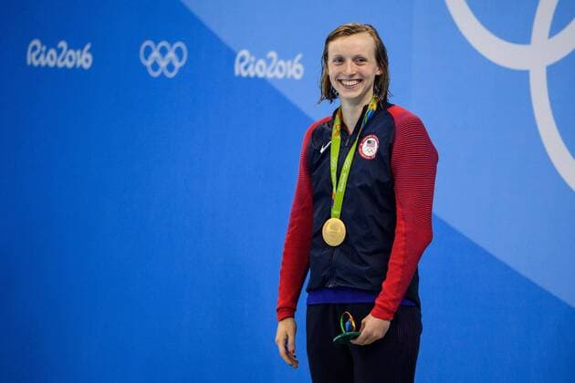 Katie Ledecky (USA) im Finale ueber 200m Freisil bei den olympischen Sommerspiele 2016 am 09.08.2016, Rio de Janeiro Copyright: xSchueler Eibner-Pressefotox EP_JSE