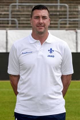 11.08.2016, xfux, Fussball GER 1.Bundesliga, SV Darmstadt 98 Fototermin, 1.BL PortraÌˆttermin Saison 2016 2017 emspor emonline deloka, Dimo Wache (Torwart Trainer SV Darmstadt 98) Darmstadt