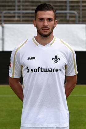 11.08.2016, xfux, Fussball GER 1.Bundesliga, SV Darmstadt 98 Fototermin, 1.BL PortraÌˆttermin Saison 2016 2017 emspor emonline deloka, Daniel Heuer Fernandes (SV Darmstadt 98) Darmstadt