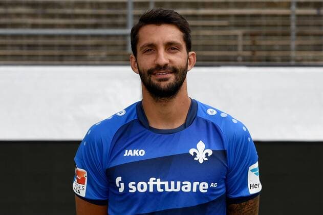 11.08.2016, xfux, Fussball GER 1.Bundesliga, SV Darmstadt 98 Fototermin, 1.BL PortraÌˆttermin Saison 2016 2017 emspor emonline deloka, Aytac Sulu (SV Darmstadt 98) Darmstadt