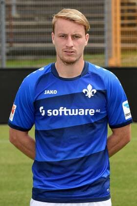 11.08.2016, xfux, Fussball GER 1.Bundesliga, SV Darmstadt 98 Fototermin, 1.BL PortraÌˆttermin Saison 2016 2017 emspor emonline deloka, Fabian Holland (SV Darmstadt 98) Darmstadt