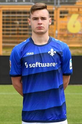 11.08.2016, xfux, Fussball GER 1.Bundesliga, SV Darmstadt 98 Fototermin, 1.BL PortraÌˆttermin Saison 2016 2017 emspor emonline deloka, Daniel Thur (SV Darmstadt 98) Darmstadt