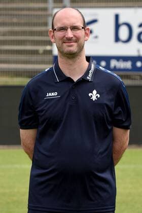 11.08.2016, xfux, Fussball GER 1.Bundesliga, SV Darmstadt 98 Fototermin, 1.BL PortraÌˆttermin Saison 2016 2017 emspor emonline deloka, Physiotherapeut Dirk Schmitt (SV Darmstadt 98) Darmstadt