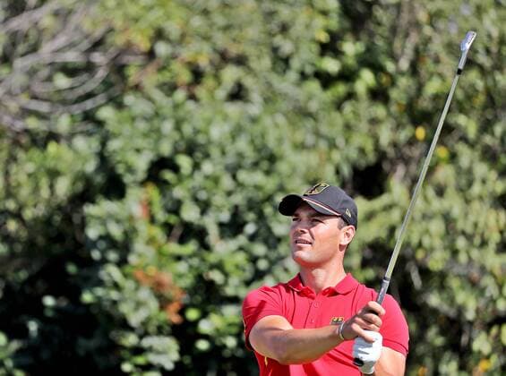 Rio 2016, Golf, Herren, Martin Kaymer in Aktion OLYMPICS - Olympic Summer Games 2016 RIO DE JANEIRO,BRAZIL,11.AUG.16 - OLYMPICS, GOLF - Olympic Summer Games Rio 2016. Image shows Martin Kaymer (GER). GEPAxpictures xM.xOberlaender