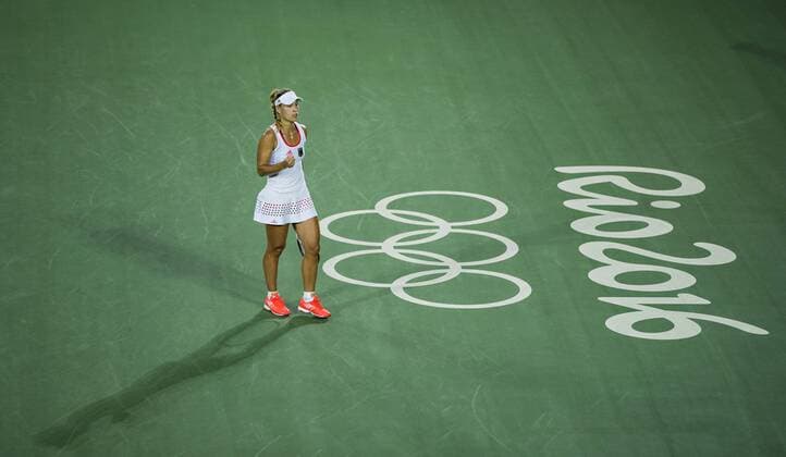 Rio de Janeiro, 12.08.2016, Olympia Angelique Kerber (Deutschland) vs. Madison Keys (USA) Tennis mm