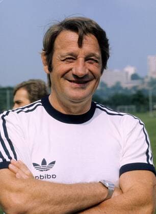 Trainer Gyula Lorant (Eintracht Frankfurt)