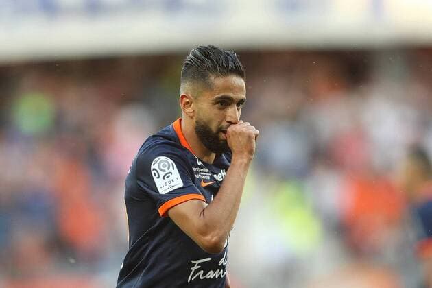 Ryad BOUDEBOUZ (MHSC) - Fussball Frankreich, Ligue 1, Montpellier HSC vs. Angers SCO - 13 08 2016 RichardGosselin Panoramic 