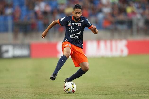 Ryad BOUDEBOUZ (MHSC) - Fussball Frankreich, Ligue 1, Montpellier HSC vs. Angers SCO - 13 08 2016 RichardGosselin Panoramic 