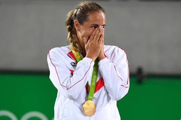 Monica Puig (PUR) - Olympia 2016 in Rio, Tennis - 13 08 16 Virginiebouyer panoramic 