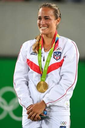 Monica Puig (PUR) - Olympia 2016 in Rio, Tennis - 13 08 16 Virginiebouyer panoramic 