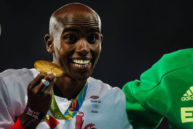 Athletics Rio 2016 Olympics RIO DE JANEIRO, RJ - 13.08.2016: ATHLETICS RIO 2016 OLYMPICS - Mo Farah (GBR) in the final of the 10000m in Athletics Rio 2016 Olympics held in the Olympic Stadium. (Photo: Fernanda Paradizo Fotoarena) x1182143x  FernandaxParadizo