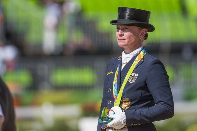 BRA, Olympia 2016 Rio, Reitsport , Dressur EInzel Grand Prix Kuer 15.08.2016, Olympic Equestrian Centre, Rio de Janeiro, BRA, Olympia 2016 Rio, Reitsport , Dressur EInzel Grand Prix Kuer, im Bild Isabell Werth (GER) gewinnt Silber Foto © nordphoto Straubmeier nordphotox xStraubmeier