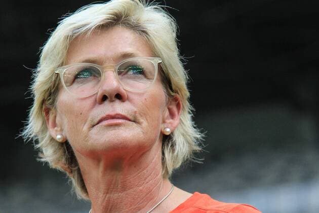 Rio 2016, Fußball, Damen, Deutschland - Kanada Olympics 2016 Football BH BELO HORIZONTE, MG - 16.08.2016: OLYMPICS 2016 FOOTBALL BH - Silvia Neid, Germany coach during the match between Canada (CAN) vs Germany (GER), the semi-finals of the Olympic Football Female, the Olympics 2016 held in Mineirao Stadium in the host city Belo Horizonte, MG. (Photo: Dudu Macedo Fotoarena) x1185425x  DuduxMacedo