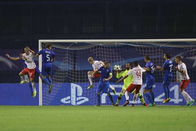 Champions League play off - GNK Dinamo vs FC Red Bull Salzburg 16.08.2016., Zagreb, Croatia - First leg of UEFA Champions League play off at Maksimir stadium between GNK Dinamo and FC Red Bull Salzburg.  DaliborxUrukalovic PIXSELL