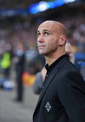 Fussball Champions League Qualifikation Saison 2016 2017 16.08.2016 BSC Young Boys Bern - Borussia Moenchengladbach Trainer Andre Schubert (Borussia Moenchengladbach) 