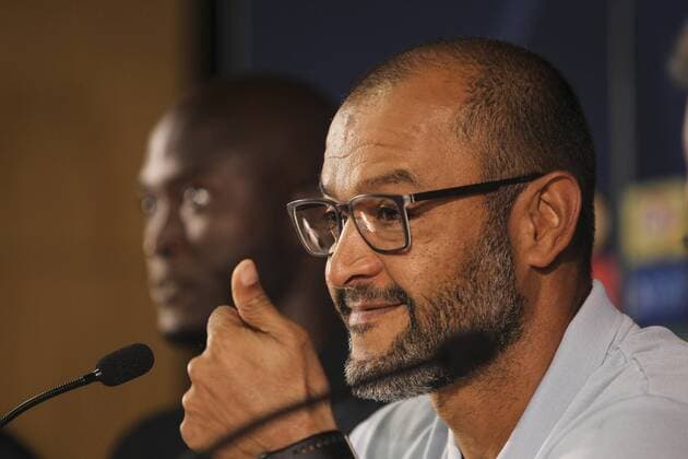 August 16, 2016 - Porto, Portugal - Porto s Portuguese head coach Nuno Espirito Santo during the press conference PK Pressekonferenz the UEFA Champions League Playoff match between FC Porto and AS Roma at Dragao Stadium on August 16, 2016 in Porto, Portugal. Porto Training Session And Press Conference  - ZUMAn230