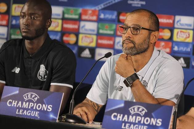 August 16, 2016 - Porto, Portugal - Porto s Portuguese head coach Nuno Espirito Santo during the press conference PK Pressekonferenz the UEFA Champions League Playoff match between FC Porto and AS Roma at Dragao Stadium on August 16, 2016 in Porto, Portugal. Porto Training Session And Press Conference  - ZUMAn230