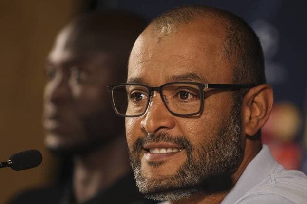 August 16, 2016 - Porto, Portugal - Porto s Portuguese head coach Nuno Espirito Santo during the press conference PK Pressekonferenz the UEFA Champions League Playoff match between FC Porto and AS Roma at Dragao Stadium on August 16, 2016 in Porto, Portugal. Porto Training Session And Press Conference  - ZUMAn230