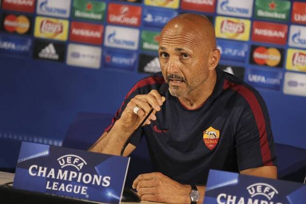 August 16, 2016 - Porto, Portugal - AS Romaa‚Â s head coach Luciano Spalletti during the press conference PK Pressekonferenz the UEFA Champions League Playoff match between FC Porto and AS Roma at Dragao Stadium on August 16, 2016 in Porto, Portugal. AS Roma Training Session And Press Conference  - ZUMAn230