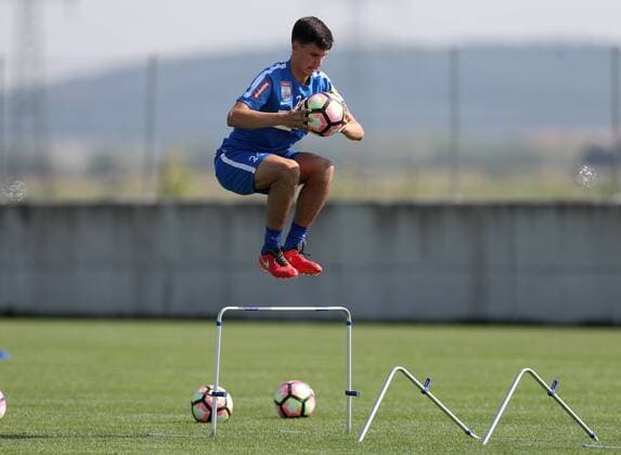 SOCCER - UEFA EL quali, A.Wien vs Rosenborg, preview STEINBRUNN,AUSTRIA,17.AUG.16 - SOCCER - UEFA Europa League, Play-off qualification, FK Austria Wien vs BK Rosenborg Trondheim, preview, training of A.Wien. Image shows Alexandar Borkovic (A.Wien). GEPAxpictures xChristianxOrt