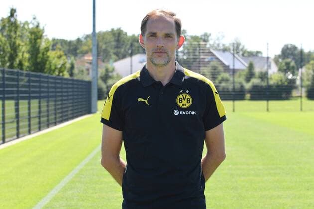 17.08.2016, Offizieller Portrait-Termin, Fußball, GER, 1.BL, Portraittermin 2016 2017, Borussia Dortmund, Trainer Thomas Tuchel