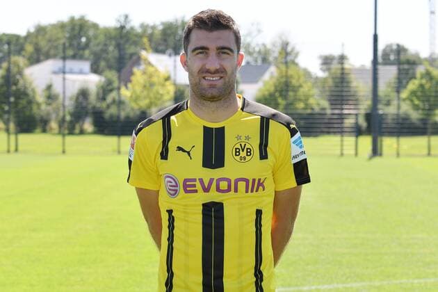 17.08.2016, Offizieller Portrait-Termin, Fußball, GER, 1.BL, Portraittermin 2016 2017, Borussia Dortmund, Sokratis