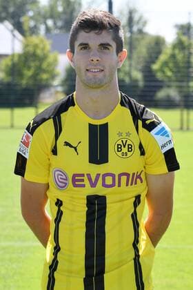 17.08.2016, Offizieller Portrait-Termin, Fußball, GER, 1.BL, Portraittermin 2016 2017, Borussia Dortmund, Christian Pulisic
