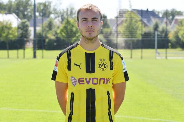 17.08.2016, Offizieller Portrait-Termin, Fußball, GER, 1.BL, Portraittermin 2016 2017, Borussia Dortmund, Mario Goetze, Mario Götze