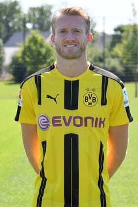 17.08.2016, Offizieller Portrait-Termin, Fußball, GER, 1.BL, Portraittermin 2016 2017, Borussia Dortmund, Andre Schuerrle, Andre Schürrle