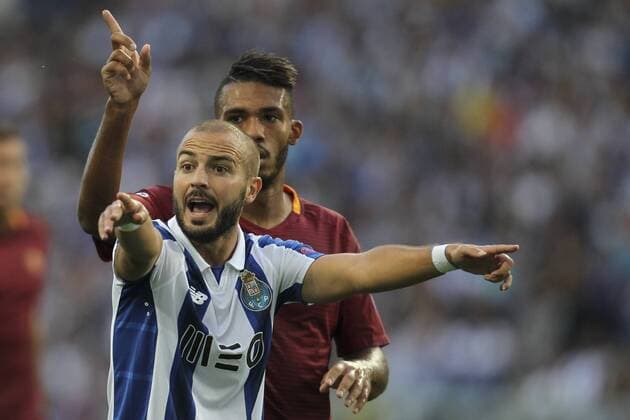 August 17, 2016 - Porto, Porto, Portugal - Porto s Portuguese midfielder Andre Andre reactions during the UEFA Champions League match between FC Porto and AS Roma, at Dragao Stadium in Porto on August 17, 2016. Porto v AS Roma: UEFA Champions League  - ZUMAn230