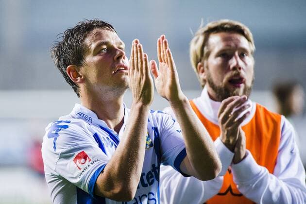 160818 IFK Göteborgs Mads Albeck football Europa League IFK Göteborg vs FK Qarabag Agdam 18 august 2016 i Göteborg.  Copyright: MATHIASxBERGELD BB160818BB394