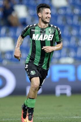 Fußball, EL Quali, Sassuolo Calcio - Roter Stern Belgrad Db Reggio Emilia 18 08 2016 - Europa League Sassuolo-Roter Stern Matteo Politano 