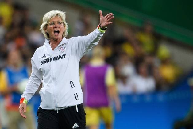 Rio 2016, Fußball, Damen, Deutschland ist Olympiasieger Trainerin Silvia Neid (GER) im Finale bei den olympischen Sommerspiele 2016 am 19.08.2016, Rio de Janeiro Copyright: xSchülerx xEibner-Pressefotox EP_jse