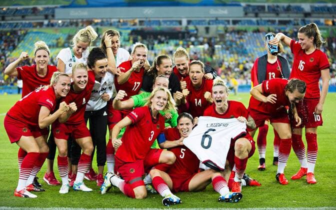 Rio 2016, Fußball, Damen, Deutschland ist Olympiasieger Rio de Janeiro, 19.08.2016, Olympia Schweden - Deutschland mm