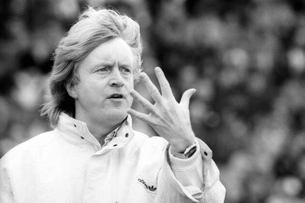 Trainer Winfried Schäfer (Karlsruher SC)