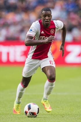 Riechedly Bazoer of Ajax during the Dutch Eredivisie match between Ajax and Willem II at the Amsterdam Arena on august 20, 2016 in Amsterdam, the Netherlands Ajax v Willem II Dutch Eredivisie 2016 2017 xVIxGerritxvanxKeulenxIVx 6069903