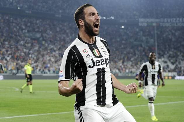 Db Torino 20 08 2016 - campionato di calcio serie A Juventus-Fiorentina foto DanielexBuffa Image esultanza gol Gonzalo Higuain 
