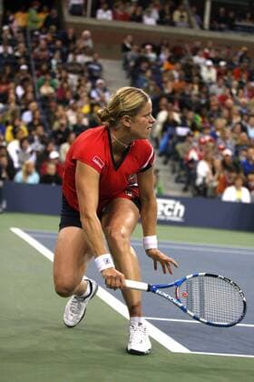 KIM CLIJSTERS. WINS to Serena Williams on Profane Outburst to lose final Match Point at US Open Womens Semifinals Tennis at Arthur Ashe Stadium.an Flushing,Queens 9-12-09 (DAY 13).Photos by -Globe Photos,INCÂ©2009...K63158JBB US Open Day 13& xA; - ZUMAba9_